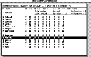 Fussball-ST Plus atari screenshot